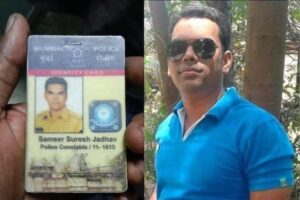 मुंबई येथील पोलीस कर्मचारी समीर सुरेश जाधव वय 37 यांचा मांजामुळे गळा चिरला, या घटनेत त्यांचा मृत्यू