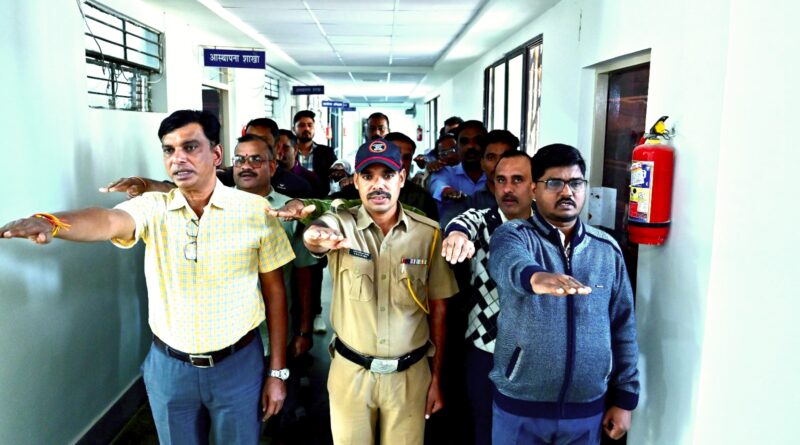 पोलीस अधीक्षक कार्यालय गोंदिया येथे इंदिरा गांधी यांची जयंती व राष्ट्रीय एकात्मता दिवस शपथेचे आयोजन