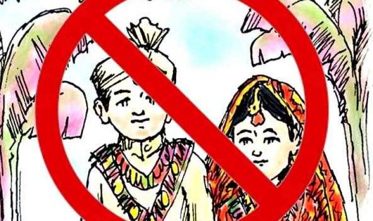 नवरदेव लग्न मंडपात जाण्यापूर्वीच थांबविण्यात आला बालविवाह