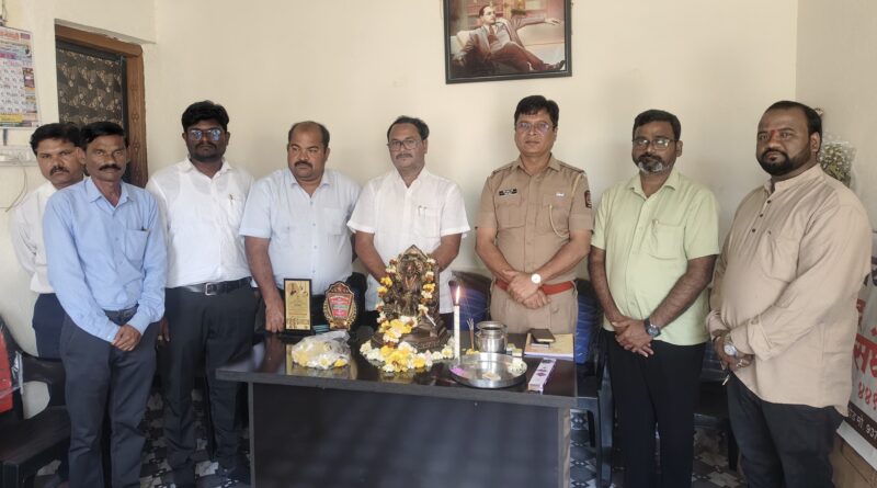 सडक अर्जुनी तालुका महाराष्ट्र राज्य पत्रकार संघाच्या वतीने शिवजयंती उत्साहात साजरी