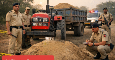 अवैध रेती वाहतुकीवर डूग्गीपार पोलिसांची कारवाई; ३.४५ लाखांचा मुद्देमाल जप्त