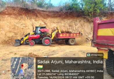 सडक अर्जुनी तालुक्यात शासकीय जमिनीवरून मुरूमची बेकायदेशीर लूट; प्रशासन झाला धृतराष्ट्र