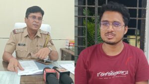 ठाणेदार गणेश वणारे - अन्न सुरक्षा अधिकारी चिन्मय नानोटे