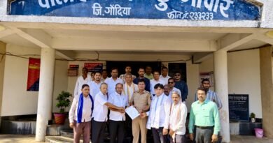 सडक अर्जुनी तालुका काँग्रेस कमिटीचे डूग्गीपार पोलीस ठाण्यात निवेदन, महापुरुषांची बदनामी करणाऱ्यांवर कठोर कारवाईची मागणी