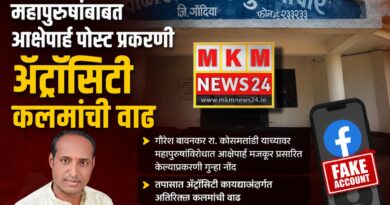 सोशल मीडियावर महापुरुषांबाबत आक्षेपार्ह पोस्ट प्रकरणी ॲट्रॉसिटी कलमांची वाढ
