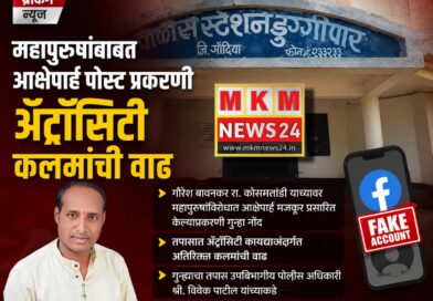 सोशल मीडियावर महापुरुषांबाबत आक्षेपार्ह पोस्ट प्रकरणी ॲट्रॉसिटी कलमांची वाढ