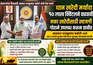 धान खरेदी मर्यादा १० लाख क्विंटलने वाढवावी; मका खरेदीसाठी खाजगी गोदामे उपलब्ध करून द्यावीत : आमदार राजकुमार बडोले धान खरेदी मर्यादा १० लाख क्विंटलने वाढवावी; मका खरेदीसाठी खाजगी गोदामे उपलब्ध करून द्यावीत : आमदार राजकुमार बडोले