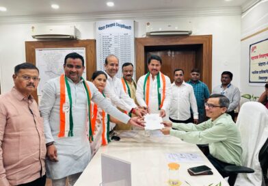 महाविकास आघाडीकडून काँग्रेस समर्थित प्रफुल अग्रवाल यांनी दाखल केला उमेदवारी अर्ज