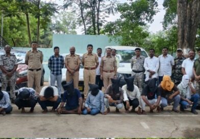घरफोडी आणि चोरीच्या प्रयत्न प्रकरणी १० आरोपींना अटक