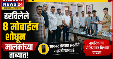 डुग्गीपार पोलिसांची उल्लेखनीय कामगिरी; हरविलेले 8 मोबाईल शोधून मालकांच्या ताब्यात