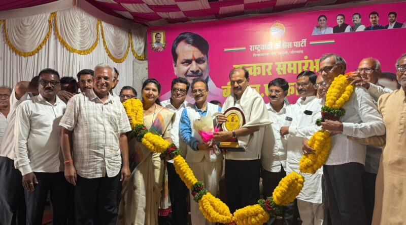 सडक अर्जुनी येथे राज्यसभा खासदार राजेंद्र जैन यांचा भव्य सत्कार; बी.एल.ए. कार्यशाळेत बूथ बळकटीकरणावर भर