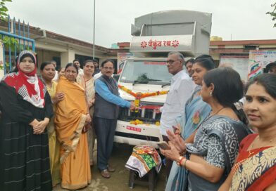 आमदार राजकुमार बडोले यांच्या हस्ते नगर पंचायत सडक अर्जुनी येथे स्वर्गरथ व गाळ उपसा वाहनाचे लोकार्पण