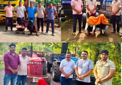 वाळूचे अवैध वाहतूक करणाऱ्या विरुद्ध ०८ आरोपीतांविरुद्ध कारवाई – ७ ब्रास वाळू, १ टिप्पर व ५ ट्रॅक्टर जप्त, एकूण ५०,७२, ०००/- रु. चा मुद्देमाल जप्त 