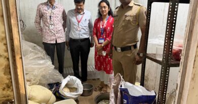 कुडवा येथील शिफा दूध डेअरीवर जिल्हा प्रशासनाची धडक कारवाई