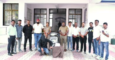 गोदिया शहर पोलिसांची धडक कारवाई; १ किलो ११ ग्रॅम गांजासह एक जण जेरबंद